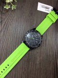 Buy Shop Emporio Armani Sports Analog Black Dial Green Rubber Strap Watch For Men - AR6115 USA Online