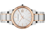 Buy Shop Burberry The City White Dial Two Tone Steel Strap Watch for Women - BU9006 USA Online