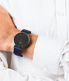 Buy Shop Daniel Wellington Classic Bayswater Black Dial Black NATO Strap Watch For Men - DW00100278 USA Online