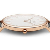 Buy Shop Daniel Wellington Classic Canterbury White Dial Two Tone Nylon Strap Watch For Men - DW00100002 USA Online