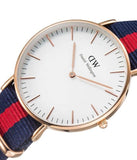 Buy Shop Daniel Wellington Classic Oxford White Dial Two Tone NATO Strap Watch For Women - DW00100029 USA Online