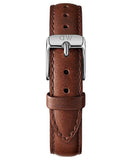 Buy Shop Daniel Wellington Classic Petite St Mawes Black Dial Brown Leather Strap Watch For Women - DW00100181 USA Online