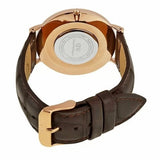 Buy Shop Daniel Wellington Classic York White Dial Brown Leather Strap Watch For Men - DW00100011 USA Online