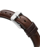 Buy Shop Daniel Wellington Classic Petite Bristol Black Dial Brown Leather Strap Watch For Women - DW00100177 USA Online