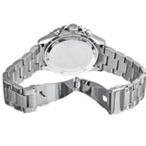 Buy Shop Michael Kors Everest Chronograph Black Dial Silver Steel Strap Watch For Women - MK5753 USA Online
