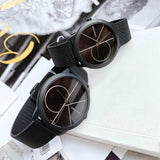 Buy Shop Calvin Klein Minimal Black Dial Black Mesh Bracelet Watch for Women - K3M5245X USA Online