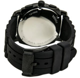 Buy Shop Fossil Machine Chronograph Black Dial Black Silicone Strap Watch for Men - FS4487 USA Online