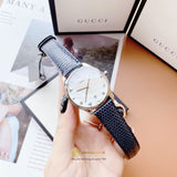 Buy Shop Gucci G-Timeless Signature Mother of Pearl Star Dial Blue Watch For Women - YA126588 USA Online