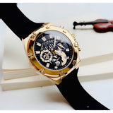 Buy Shop Guess Third Gear Multifunction Black Dial Black Rubber Strap Watch for Men - GW0334G2 USA Online