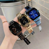 Buy Shop Guess Phoenix Blue Dial Blue Steel Strap Watch for Men - GW0387G4 USA Online