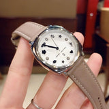 Buy Shop Marc Jacobs Mandy Silver Dial Brown Leather Strap Watch for Women - MJ1563 USA Online