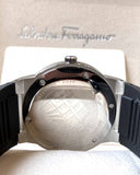Buy Shop Salvatore Ferragamo F-80 Classic Black Dial Black Leather Strap Watch for Men - SFDT00619 USA Online