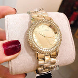 Buy Shop Marc Jacobs Marci Gold Dial Gold Steel Strap Watch for Women - MBM3191 USA Online