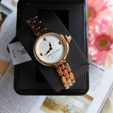 Buy Shop Marc Jacobs Courtney White Dial Rose Gold Steel Strap Watch for Women - MJ3458 USA Online