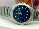 Maserati Triconic Quartz Blue Dial Silver Steel Strap Watch For Men - R8853139002