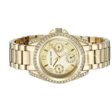 Buy Shop Michael Kors Blair Gold Dial Gold Steel Strap Watch for Women - MK5639 USA Online