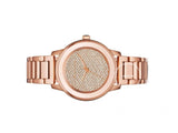 Buy Shop Michael Kors Kinley Rose Gold Dial Rose Gold Steel Strap Watch for Women - MK6210 USA Online