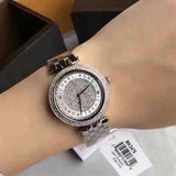 Buy Shop Michael Kors Darci Silver Dial Silver Steel Strap Watch for Women - MK3476 USA Online