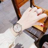 Buy Shop Michael Kors Nia Quartz Silver Dial Silver Steel Strap Watch For Women - MK3988 USA Online