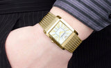 Buy Shop Emporio Armani Mother of Pearl Dial Gold Mesh Bracelet Watch For Men - AR2016 USA Online
