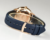 Buy Shop Emporio Armani Classic Quartz Blue Dial Blue Leather Strap Watch For Men - AR2071 USA Online