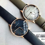 Buy Shop Emporio Armani Classic Quartz Blue Dial Blue Leather Strap Watch For Men - AR2071 USA Online