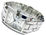 Buy Shop Emporio Armani Classic White Dial Silver Steel Strap Watch For Men - AR0145 USA Online