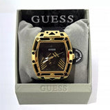 Guess Legend With Black Dial Rubber Watch For Mens - GW0500G1