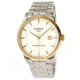 Buy Shop Tissot Luxury Powermatic 80 Gold Dial Silver Steel Strap Watch For Men - T086.407.22.261.00 USA Online