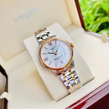 Buy Shop Tissot Chemin des Tourelles Powermatic 80 Helvetic Pride Silver Dial Two Tone Steel Strap Watch for Men - T099.407.22.038.01 USA Online