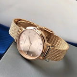 Buy Shop Emporio Armani Kappa Pink Dial Pink Mesh Bracelet Watch For Women - AR11129 USA Online