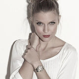 Buy Shop Guess Water Pro Diamonds Silver Dial Silver Steel Strap Watch For Women - G75511M USA Online