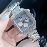 Buy Shop Guess Deco Multifunction Quartz Silver Dial Silver Steel Strap Watch For Women - GW0472L1 USA Online