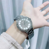 Buy Shop Guess Madison Diamonds Silver Dial Silver Steel Strap Watch for Women - W0637L1 USA Online