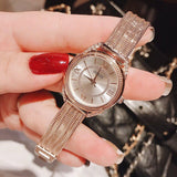 Buy Shop Guess Whisper Silver Dial Rose Gold Mesh Bracelet Watch for Women - W1084L3 USA Online