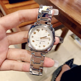 Buy Shop Marc Jacobs Mandy Silver Dial Silver Steel Strap Watch for Women - MJ3572 USA Online