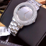 Buy Shop Marc Jacobs Marci Silver Dial Silver Steel Strap Watch for Women - MBM3190 USA Online