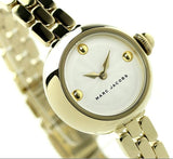 Buy Shop Marc Jacobs Courtney White Dial Gold Steel Strap Watch for Women - MJ3457 USA Online