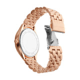 Buy Shop Michael Kors Harlowe Rose Gold Dial Rose Gold Steel Strap Watch For Women - MK4710 USA Online