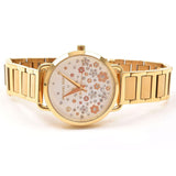Buy Shop Michael Kors Portia Quartz White Dial Gold Steel Strap Watch for Women - MK3840 USA Online