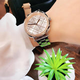 Buy Shop Michael Kors Nia Quartz Silver Dial Silver Steel Strap Watch For Women - MK3988 USA Online