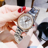 Buy Shop Michael Kors Nia Quartz Silver Dial Silver Steel Strap Watch For Women - MK3988 USA Online