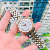 Buy Shop Tissot Ballade Powermatic 80 Cosc Mother of Pearl Dial Two Tone Steel Strap Watch For Women - T108.208.22.117.01 USA Online