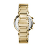 Buy Shop Michael Kors Parker Pave Gold Dial Gold Steel Strap Watch for Women - MK6659 USA Online
