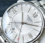 Buy Shop Tissot T Classic Chemin Des Tourelles Silver Dial Silver Steel Strap Watch For Men - T099.408.11.038.00 USA Online