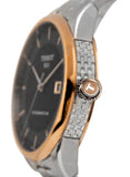 Buy Shop Tissot Luxury Powermatic 80 Black Dial Silver Steel Strap Watch For Men - T086.407.22.051.00 USA Online