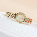 Buy Shop Guess Rumour Quartz Gold Dial Gold Steel Strap Watch For Women - GW0613L2 USA Online