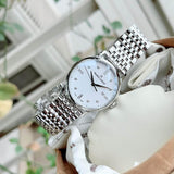 Buy Shop Maurice Lacroix Eliros Date White Dial Silver Steel Strap Watch for Women - EL1094-SS002-150-1 USA Online