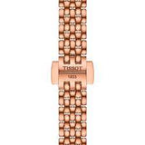 Buy Shop Tissot Lovely Mother of Pearl Dial Rose Gold Steel Strap Watch for Women - T140.009.33.111.00 USA Online