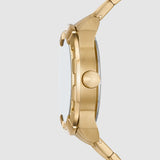Buy Shop Fossil Bronson Automatic Skeleton Black Dial Gold Steel Strap Watch for Men - ME3257 USA Online